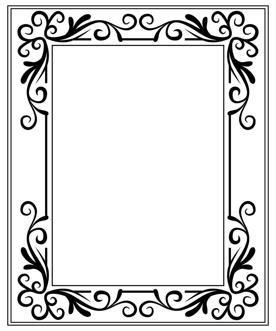 10 Best Picture Frame Template Printable Pdf For Free At Printablee for Free Printable Photo Frames