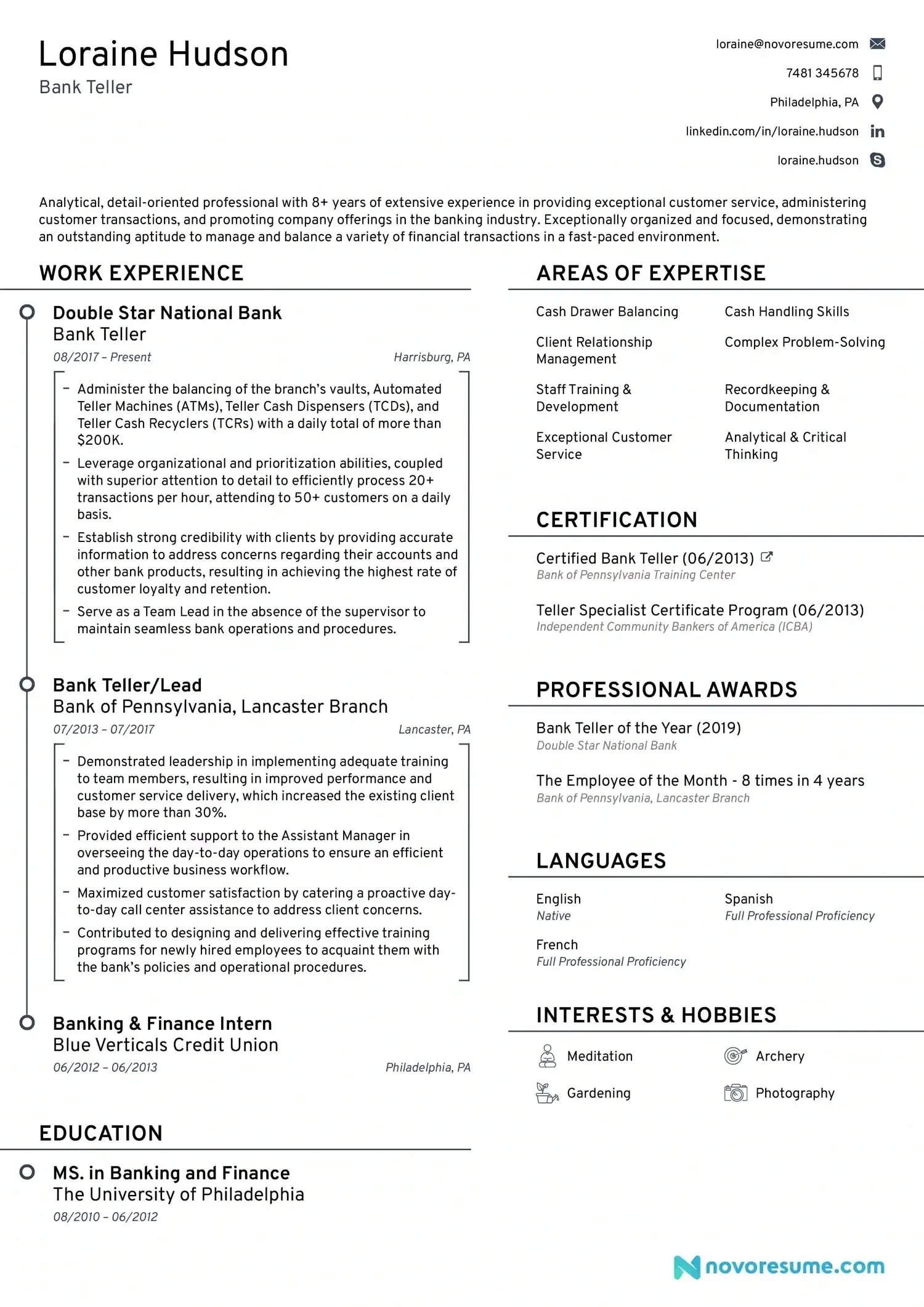 10 Blank Resume Templates You Can Use Today [Download] with Free Blank Resume Forms Printable