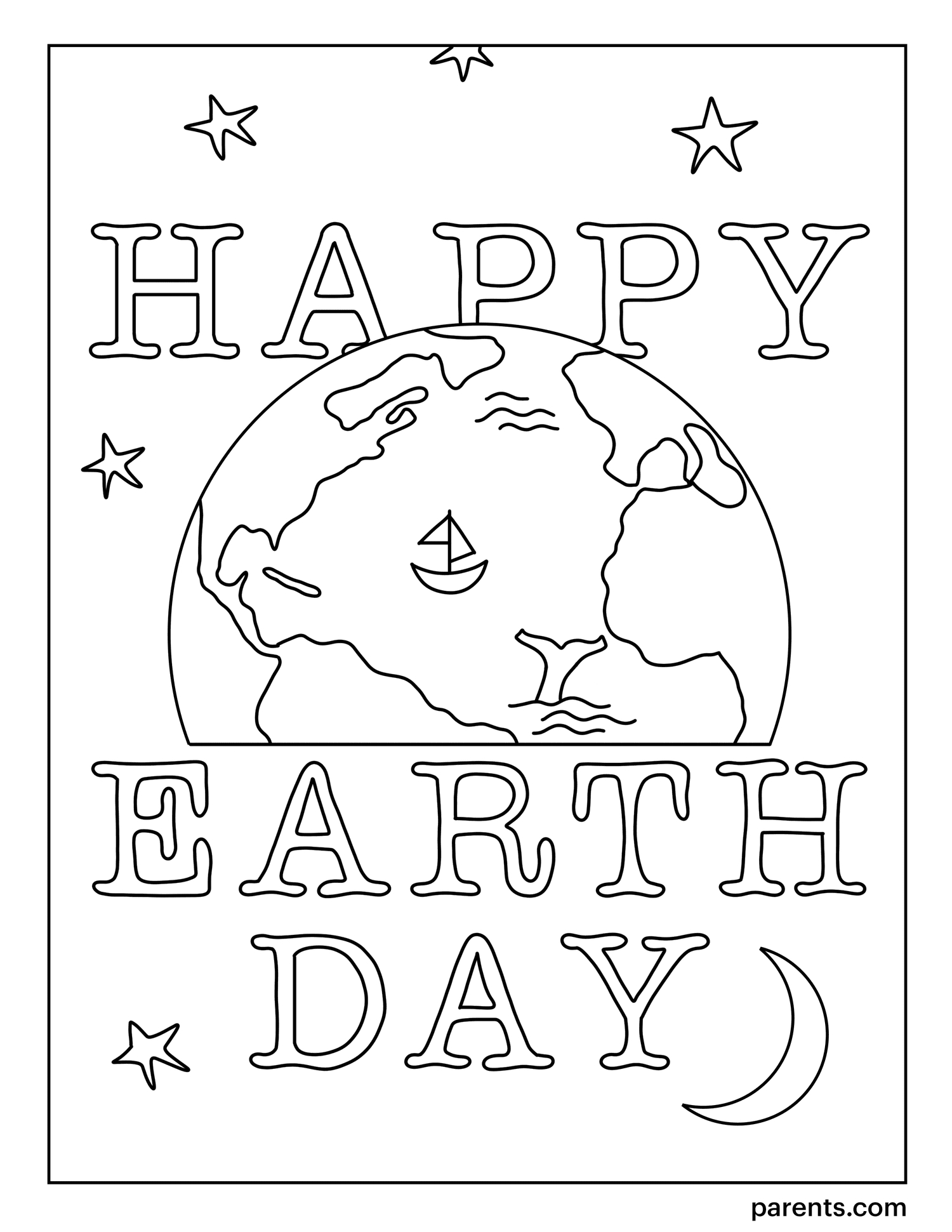 10 Free Earth Day Coloring Pages For Kids pertaining to Free Printable Earth Pictures