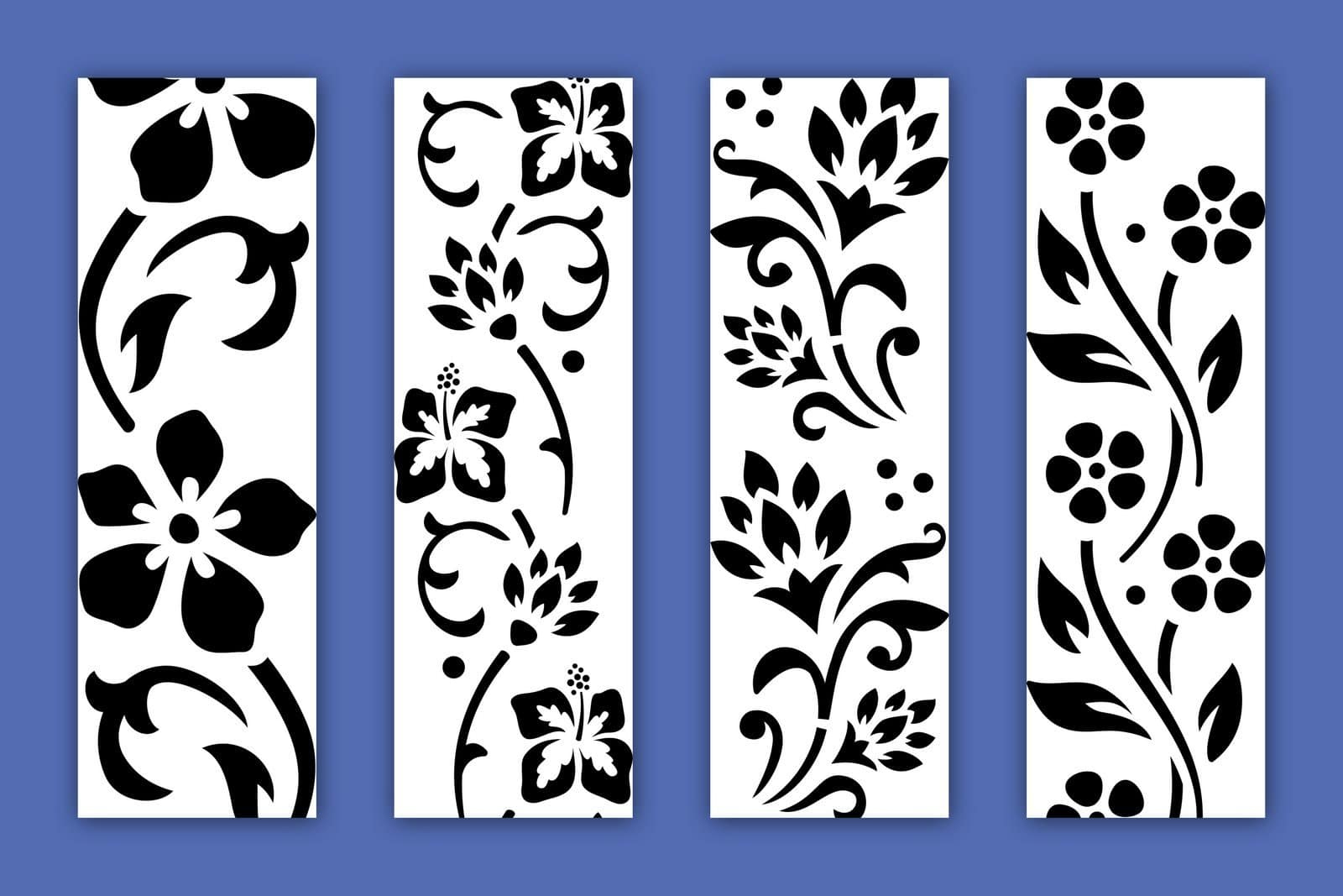 10 Free Flower Stencil Designs For Printing &amp;amp; Craft Projects, At inside Free Printable Stencils