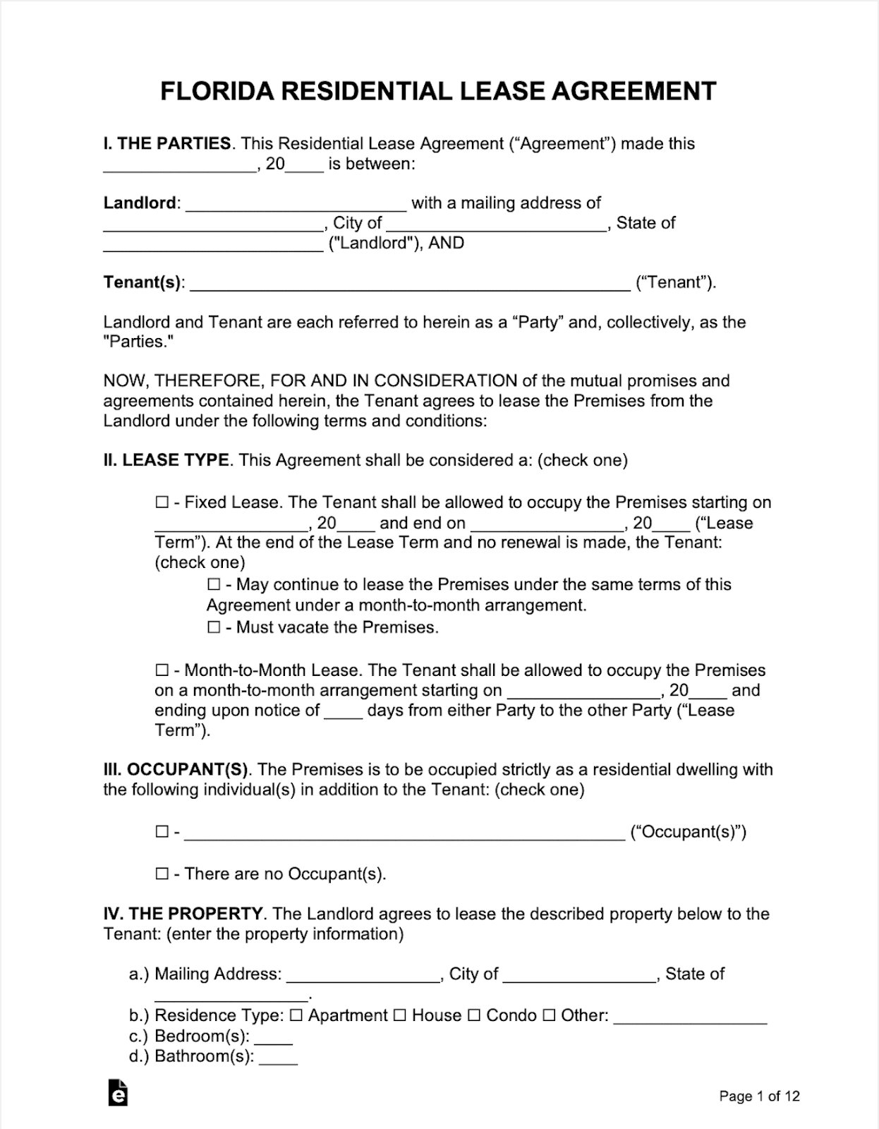 10 Free Landlord Documents And Forms (Downloadable Templates) regarding Free Printable Landlord Forms