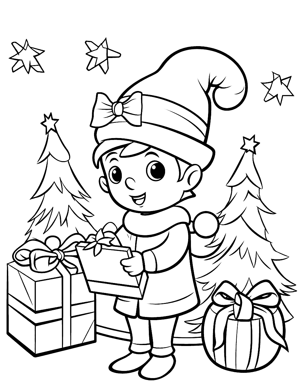 100 Christmas Coloring Pages: Free Printable Sheets for Christmas Pictures To Color Free Printable