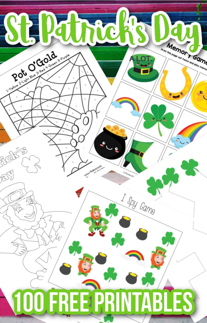 100+ Free St. Patrick&amp;#039;S Day Printables - Worksheets To Leprechaun pertaining to Kidsactivitiesblog Com Free Printables