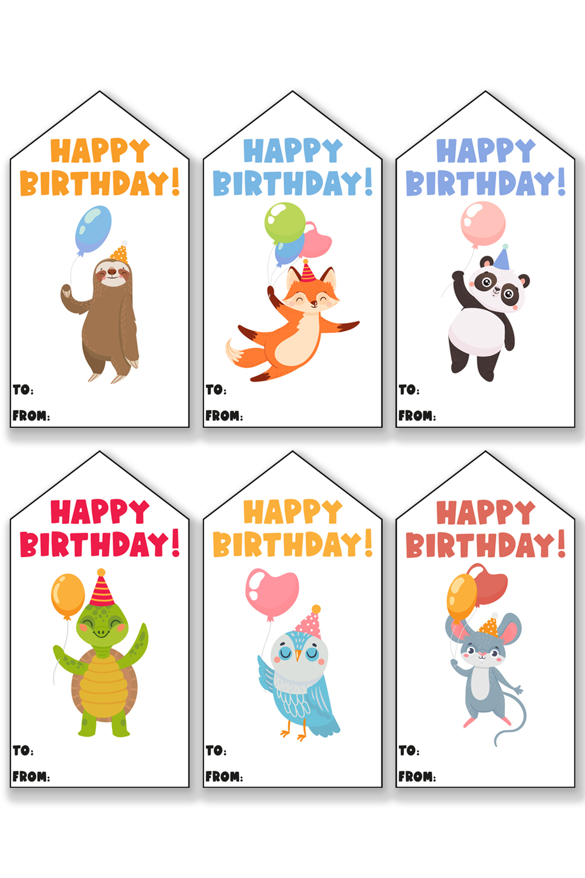 102 Free Printable Birthday Tags All In One Download within Free Printable Birthday Scrolls