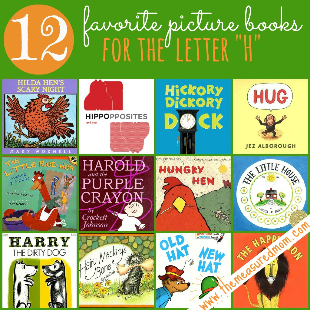 12 Books To Read For The Letter &amp;quot;H&amp;quot; - The Measured Mom throughout Free Printable Level H Books