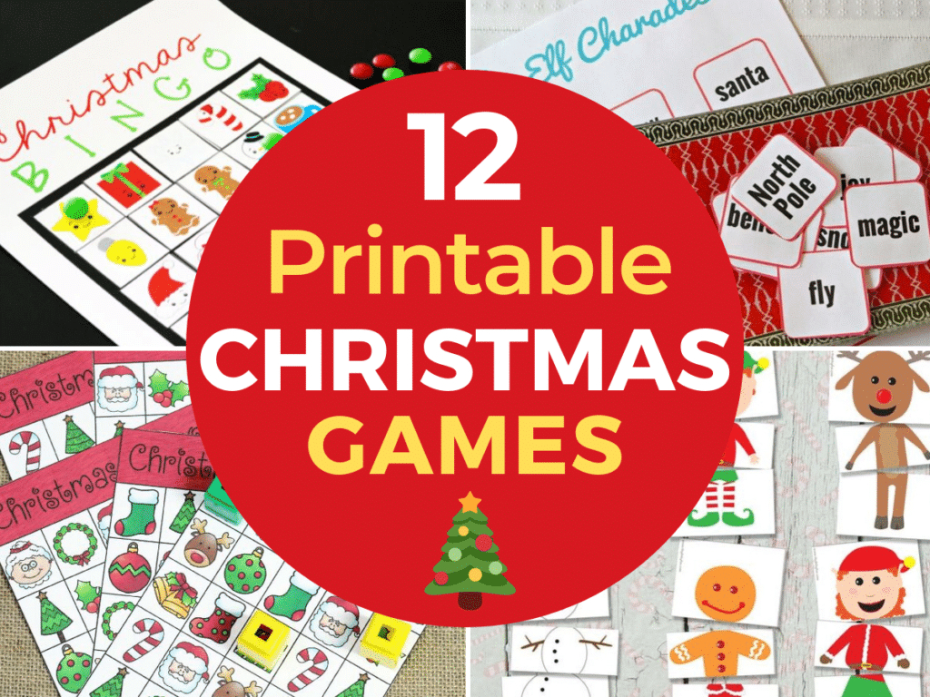 12 Free Printable Christmas Games within Free Printable Christmas Games And Puzzles