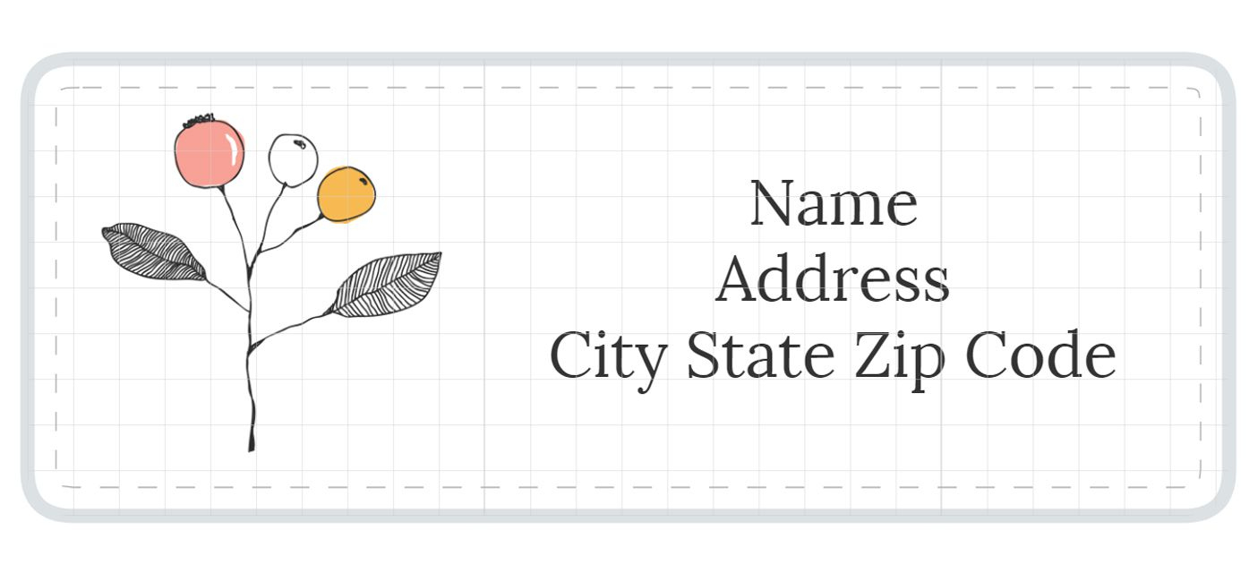 12 Places To Find Free Stylish Address Label Templates with regard to Free Printable Return Address Labels