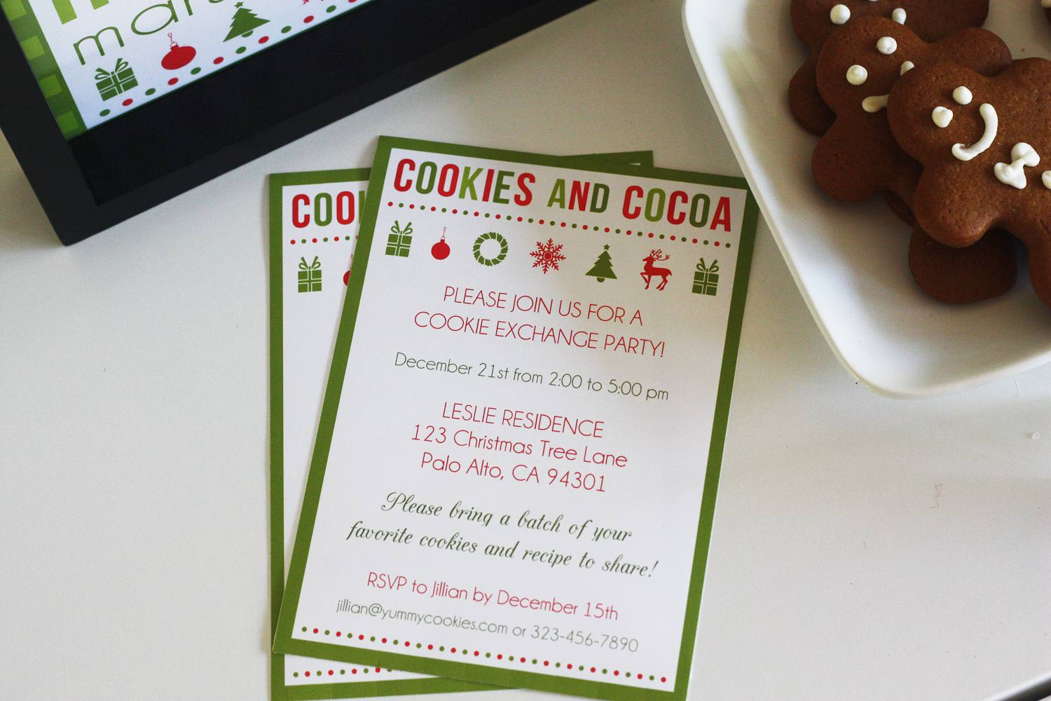 13 Free Christmas Party Invitations That You Can Print regarding Free Printable Cookie Decorating Invitations