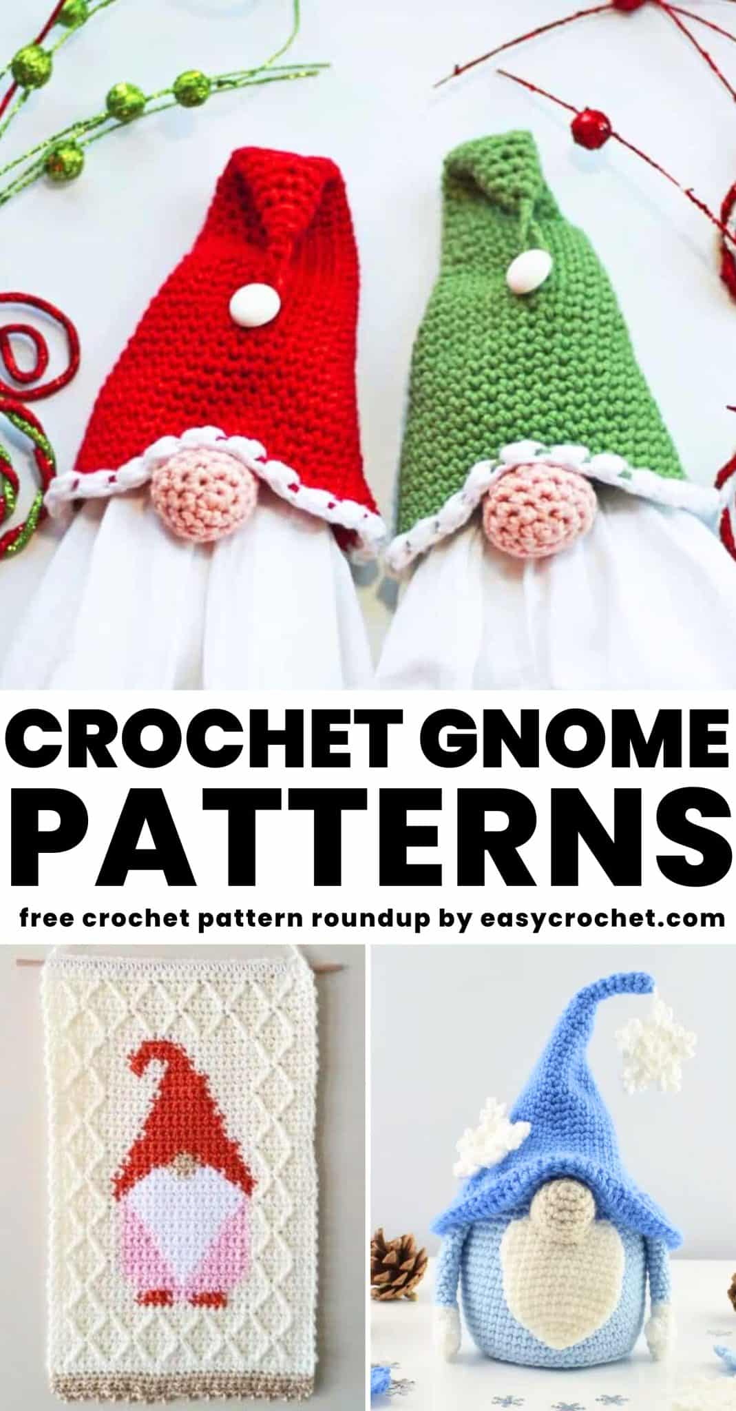 14 Free Crochet Patterns For Adorable Gnomes - Easy Crochet Patterns inside Free Printable Crochet Patterns