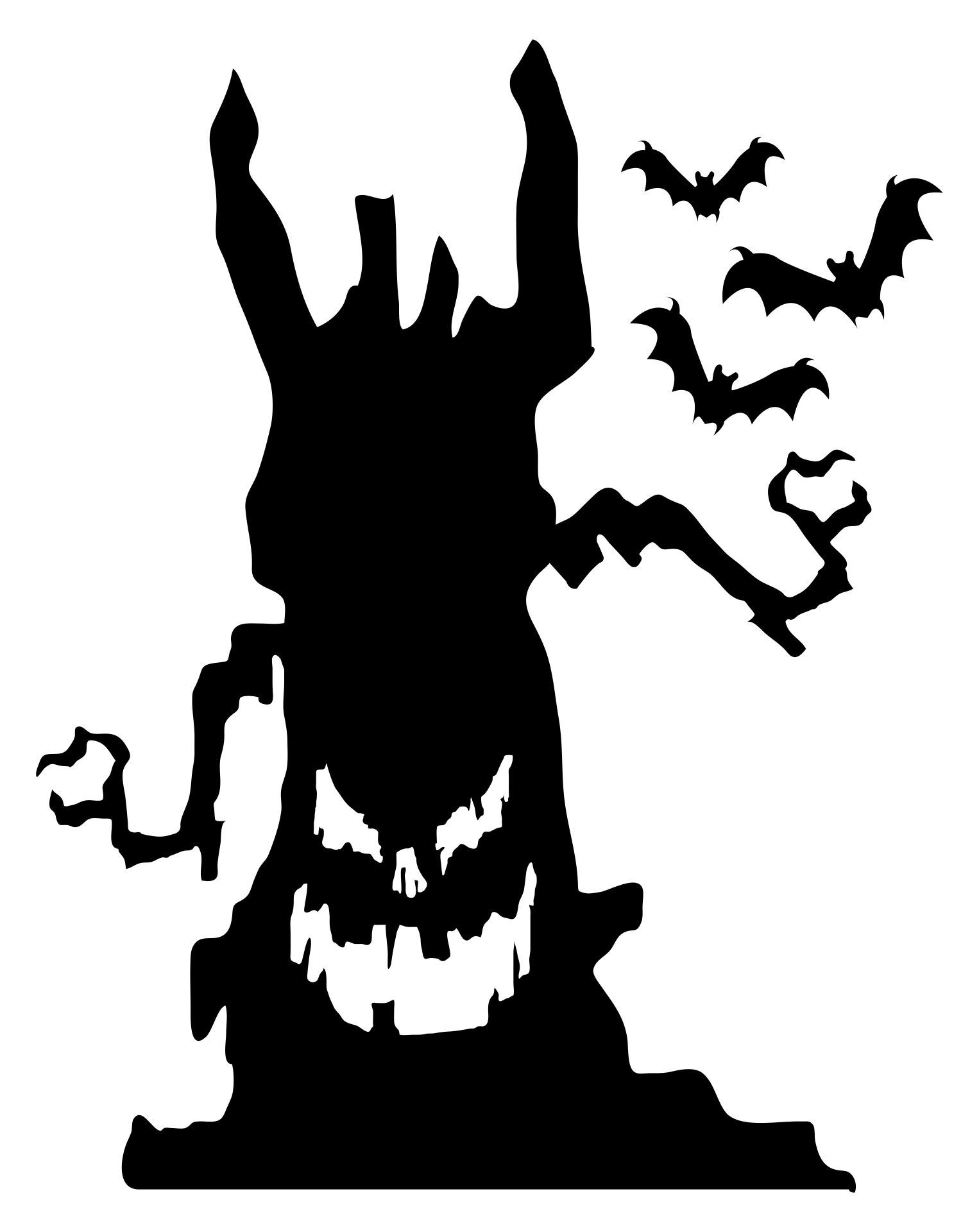 15 Best Vintage Halloween Silhouettes Free Printable Pdf For Free within Free Halloween Silhouette Printables