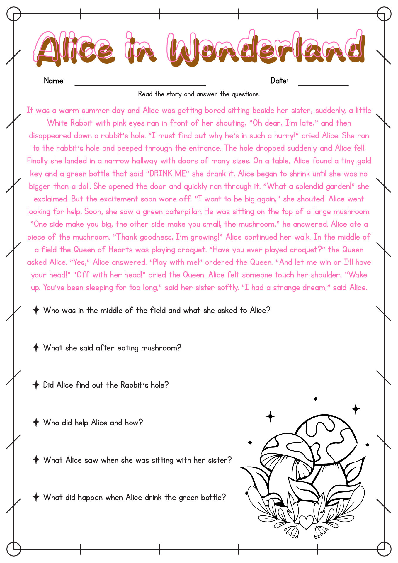 15 Fourth Grade Reading Comp Worksheets - Free Pdf At Worksheeto with regard to Free Printable Stories for 4th Graders