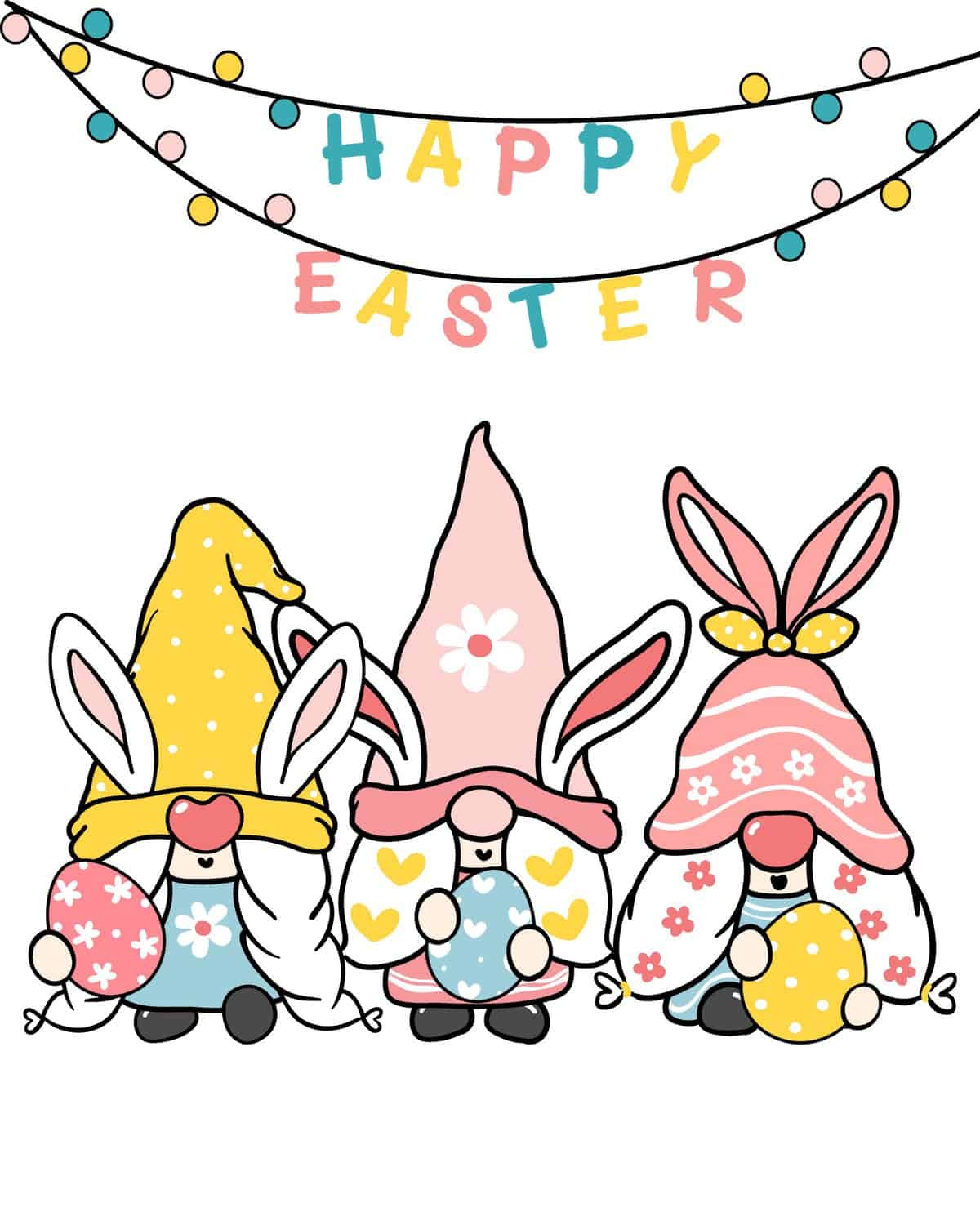 15 Free Easter Printables To Decorate Your Home - Prudent Penny inside Free Printable Easter Decorations