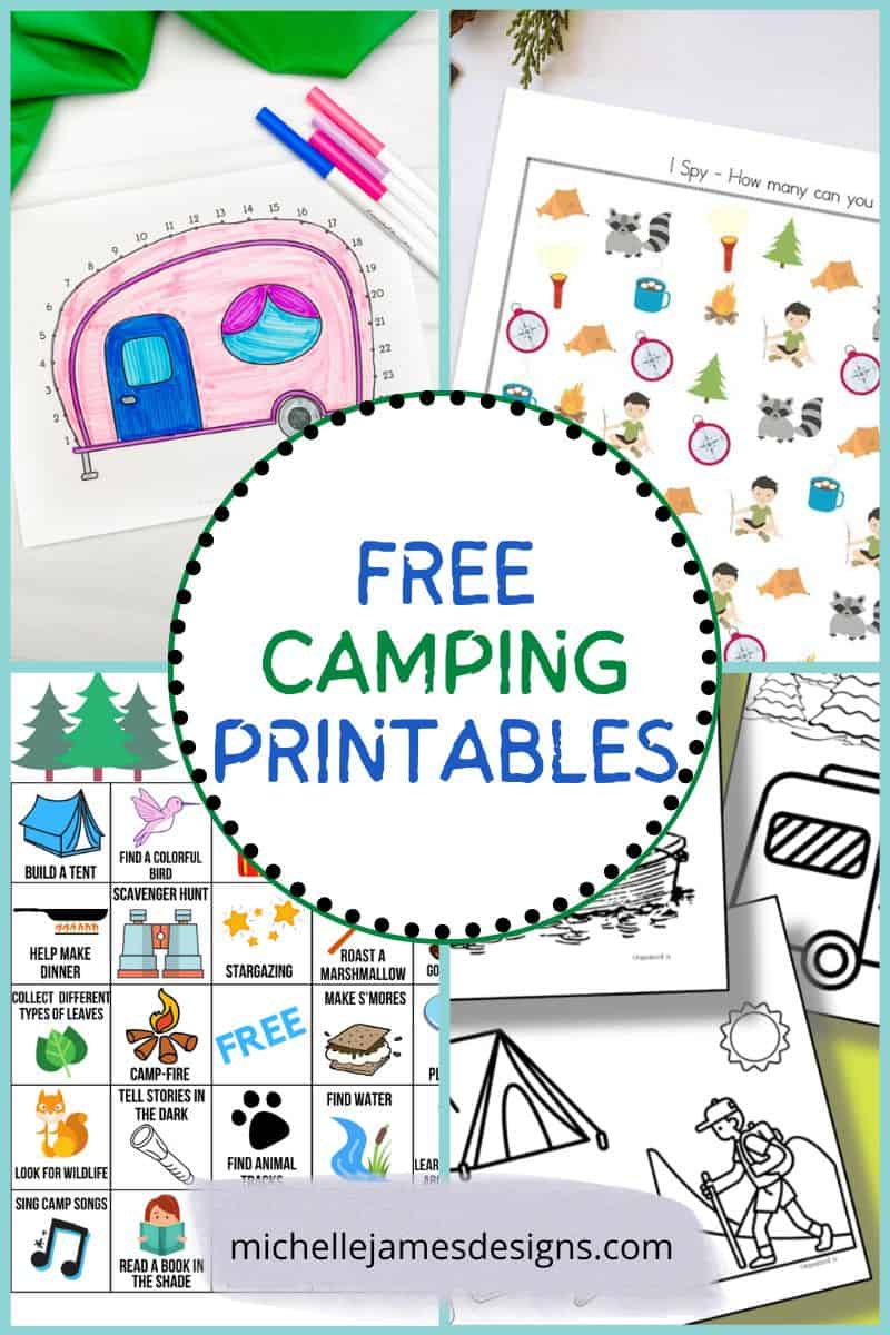 17 Best Camping Printables And Activities intended for Free Camping Printables