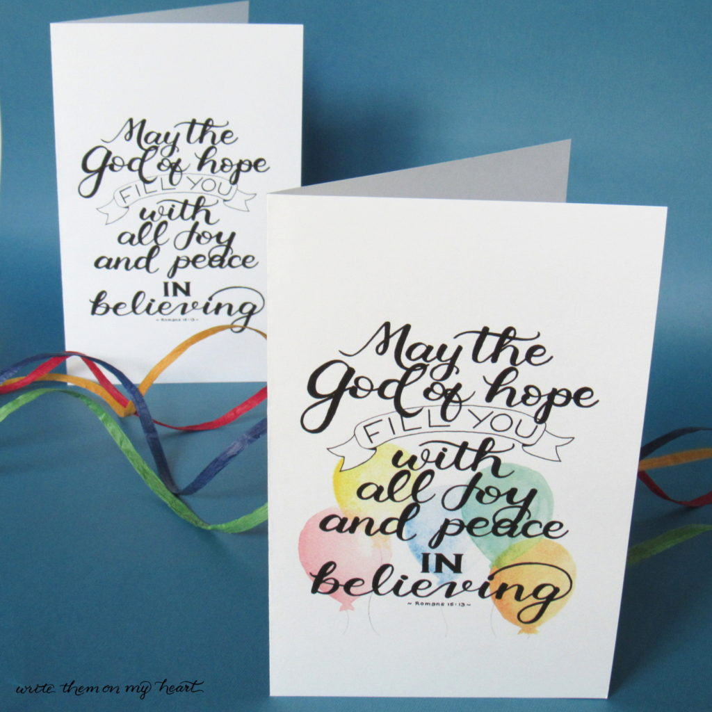 17 Printable Bible Birthday Cards - Write Them On My Heart with regard to Free Printable Christian Cards Online