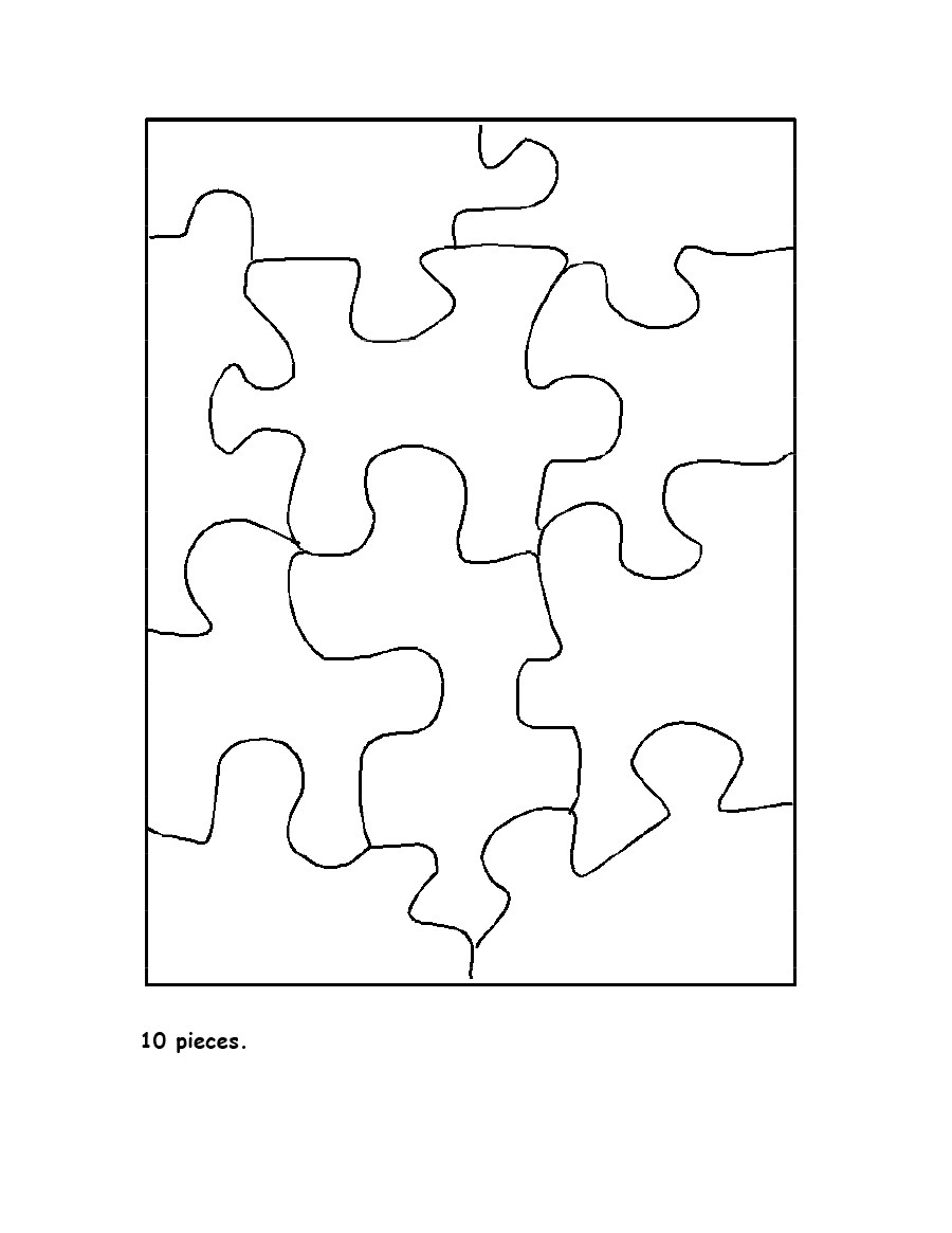 19 Printable Puzzle Piece Templates ᐅ Templatelab within Free Printable Blank Jigsaw Puzzle Pieces