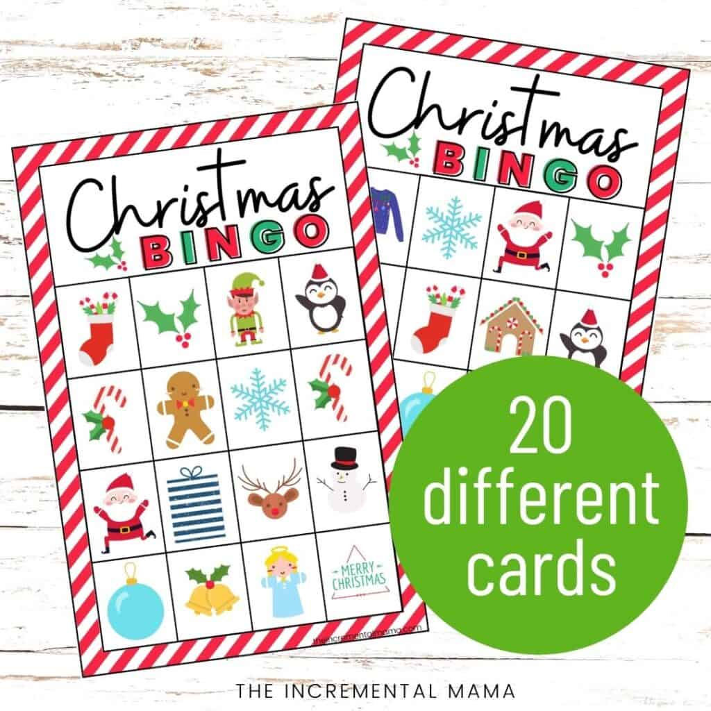 Free Printable Christmas Bingo Cards