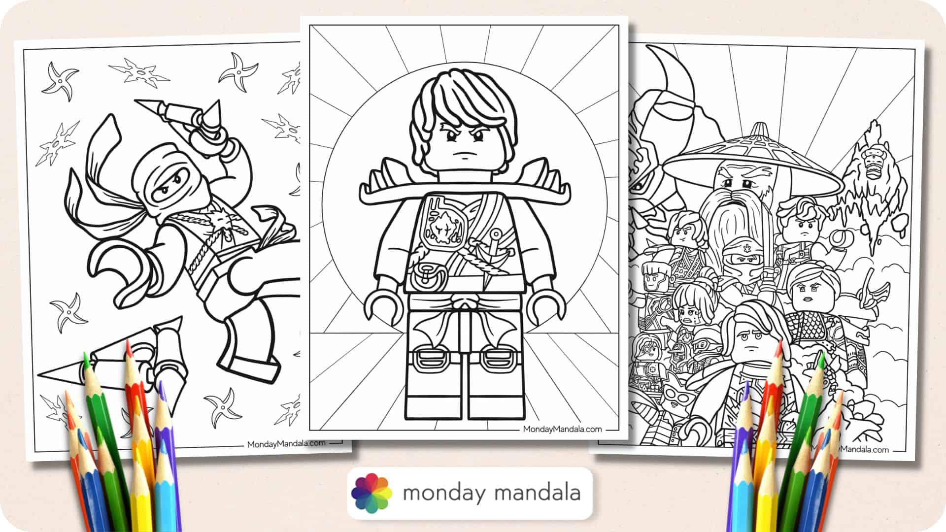 20 Lego Ninjago Coloring Pages (Free Pdf Printables) intended for Free Ninjago Printables