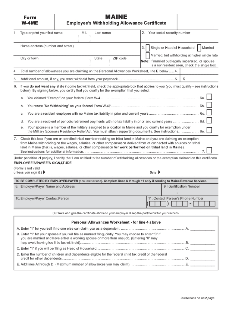 2023 Form Me W-4Me Fill Online, Printable, Fillable, Blank - Pdffiller with regard to Free Printable W 4 Form