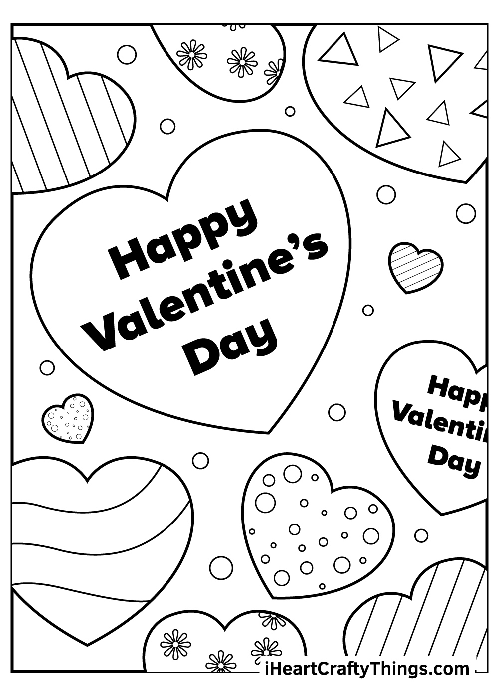 2024 Valentine&amp;#039;S Day Coloring Pages (100% Free Printables) regarding Free Valentine Colouring Printables