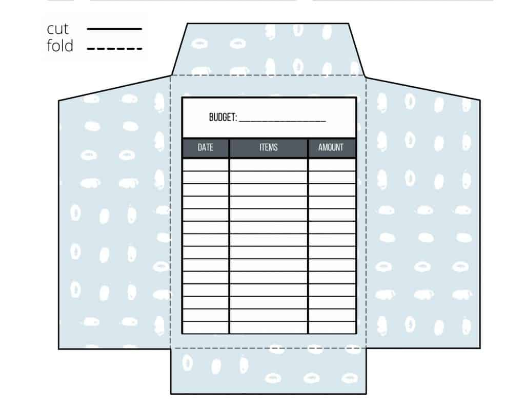 21 Free Printable Cash Envelope Trackers - My Printable Home inside Free Printable Money Envelopes