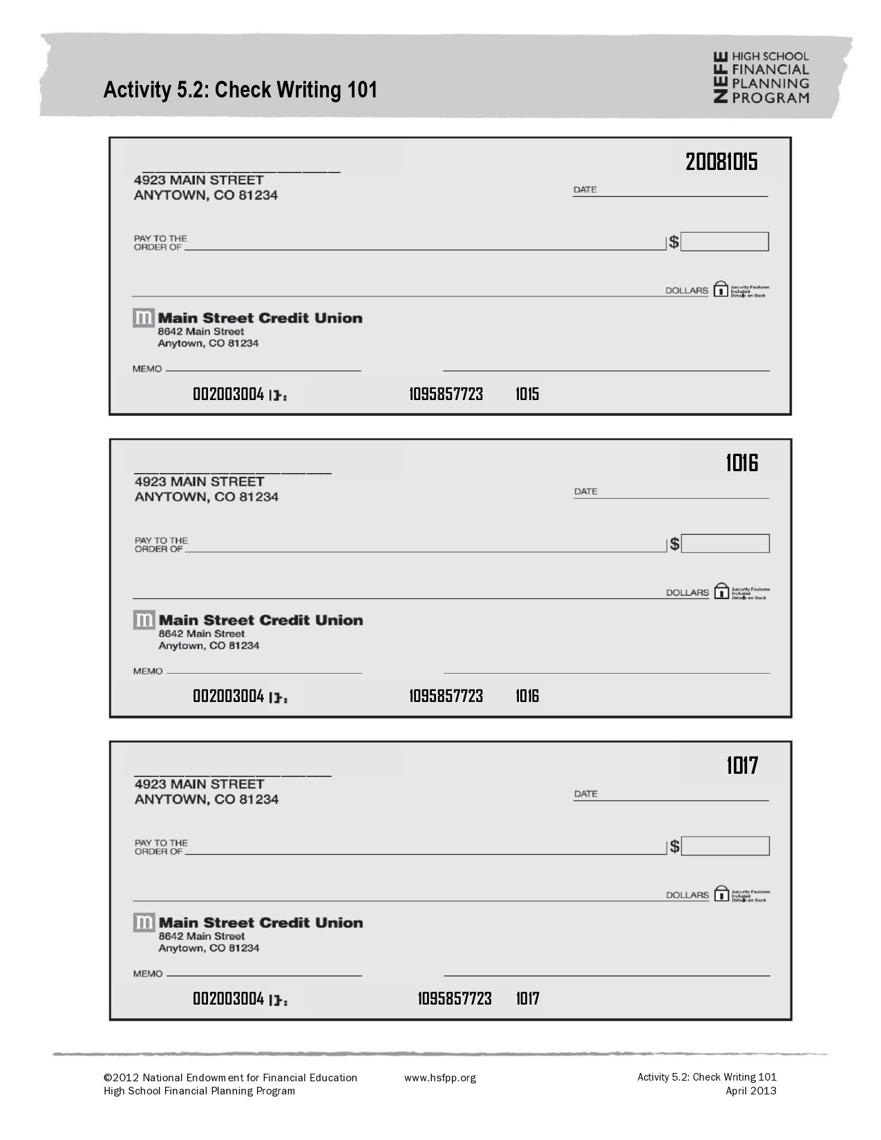 23 Blank Check Templates (Real &amp;amp; Fake) ᐅ Templatelab in Free Printable Checks Template