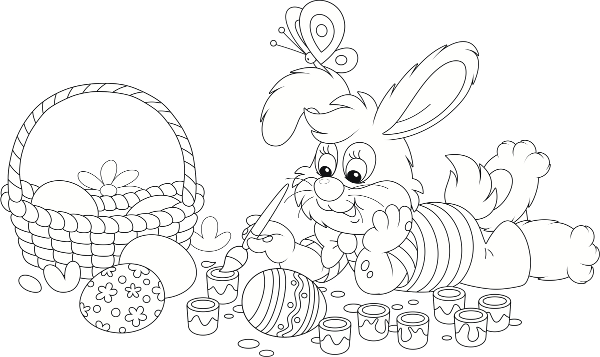 25 Free Printable Easter Coloring Pages For Kids And Adults - Parade intended for Coloring Pages Free Printable Easter