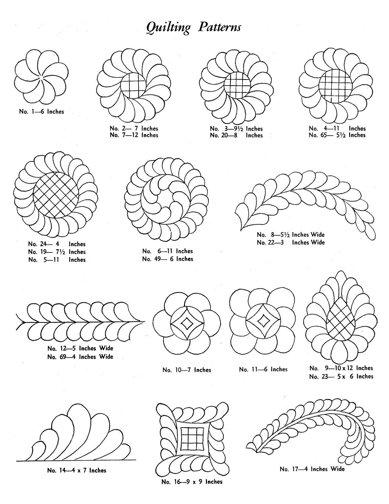 28+ Wonderful Picture Of Quilting Patterns Free Templates inside Free Printable Quilting Stencils