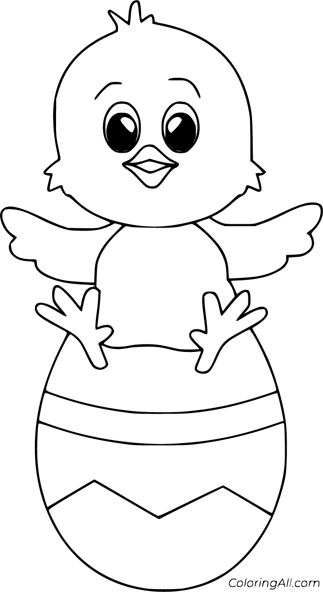 29 Free Printable Easter Chick Coloring Pages, Easy To Print From pertaining to Free Printable Easter Baby Chick Coloring Pages