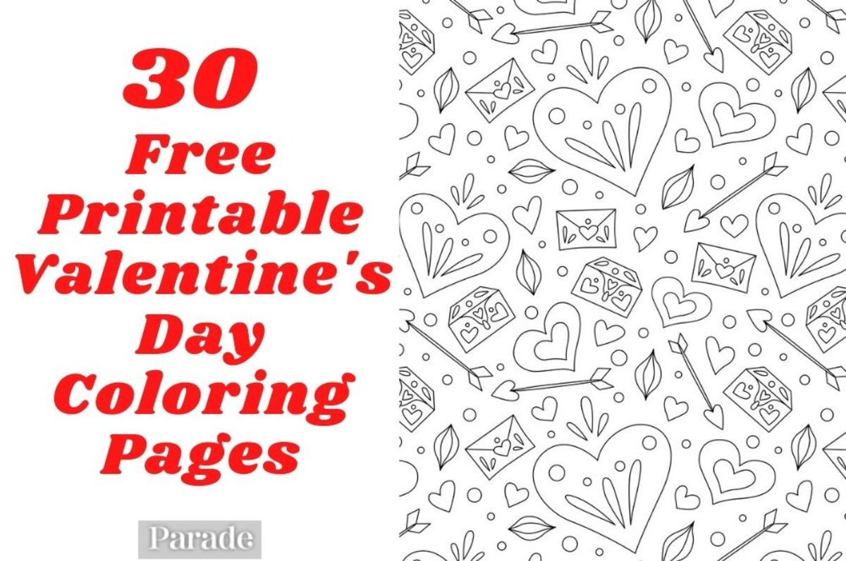 30 Valentine&amp;#039;S Day Coloring Pages: Free Printable For Kids, Adults regarding Free Printable Valentines Day Coloring Pages