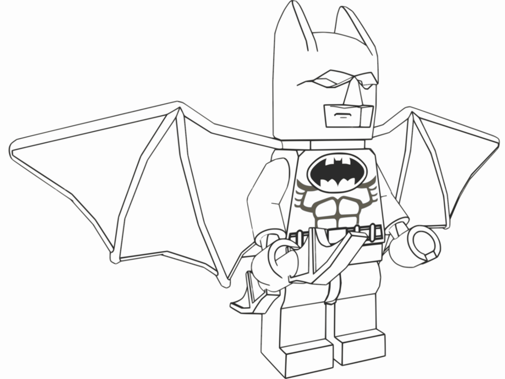 3D Lego Models - Colouring - Lego Batman Downloads with Free Printable Lego Batman