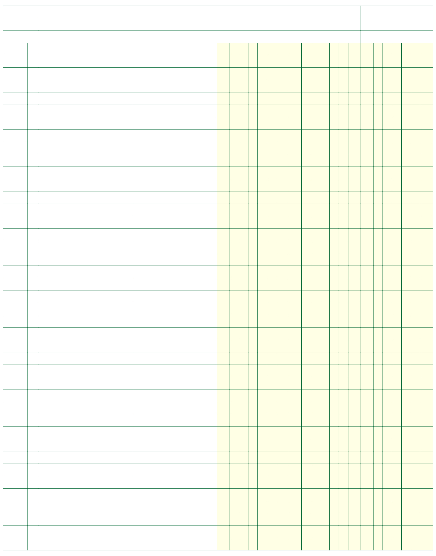 4 Column Paper - 10 Free Pdf Printables | Printablee | Free Paper with Free Printable 4 Column Ledger Paper