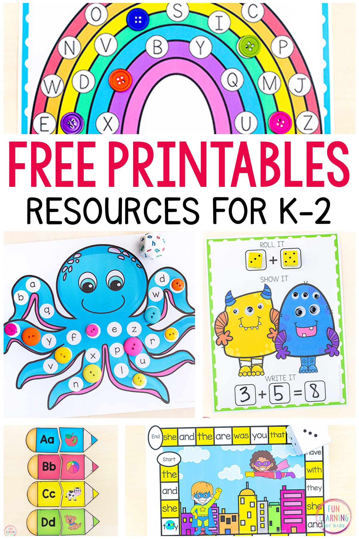 400+ Free Printables And Activities For Kids with Free Printables for Kids