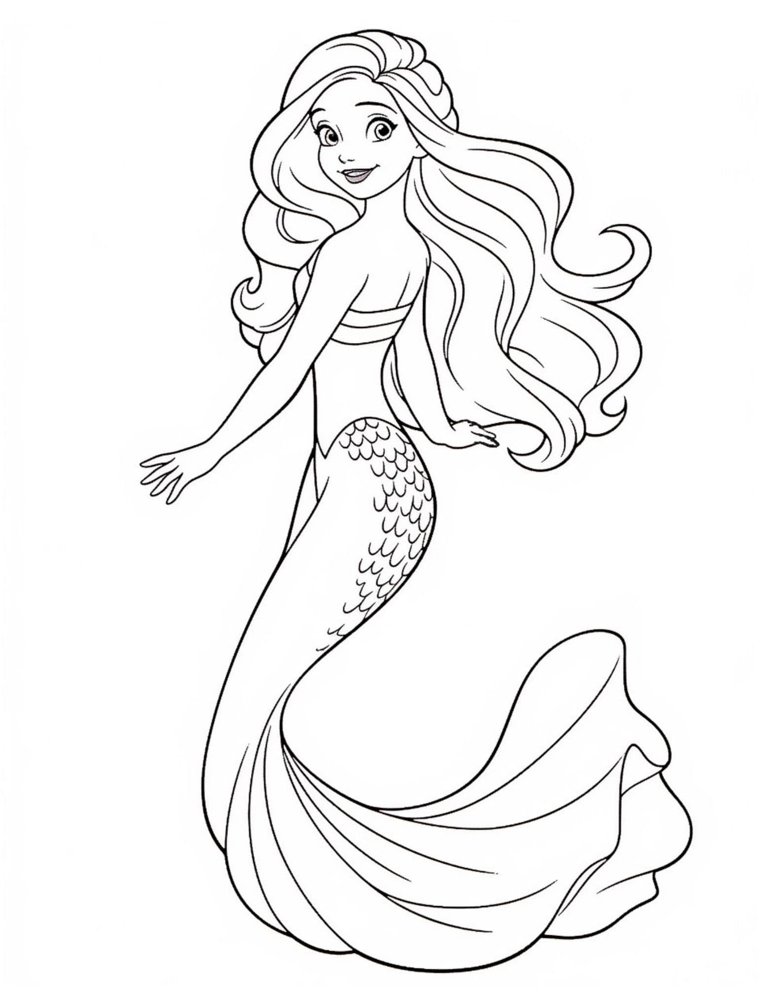 44 Mermaid Coloring Pages For Kids And Adults - Our Mindful Life in Free Printable Mermaid Coloring Pages For Adults