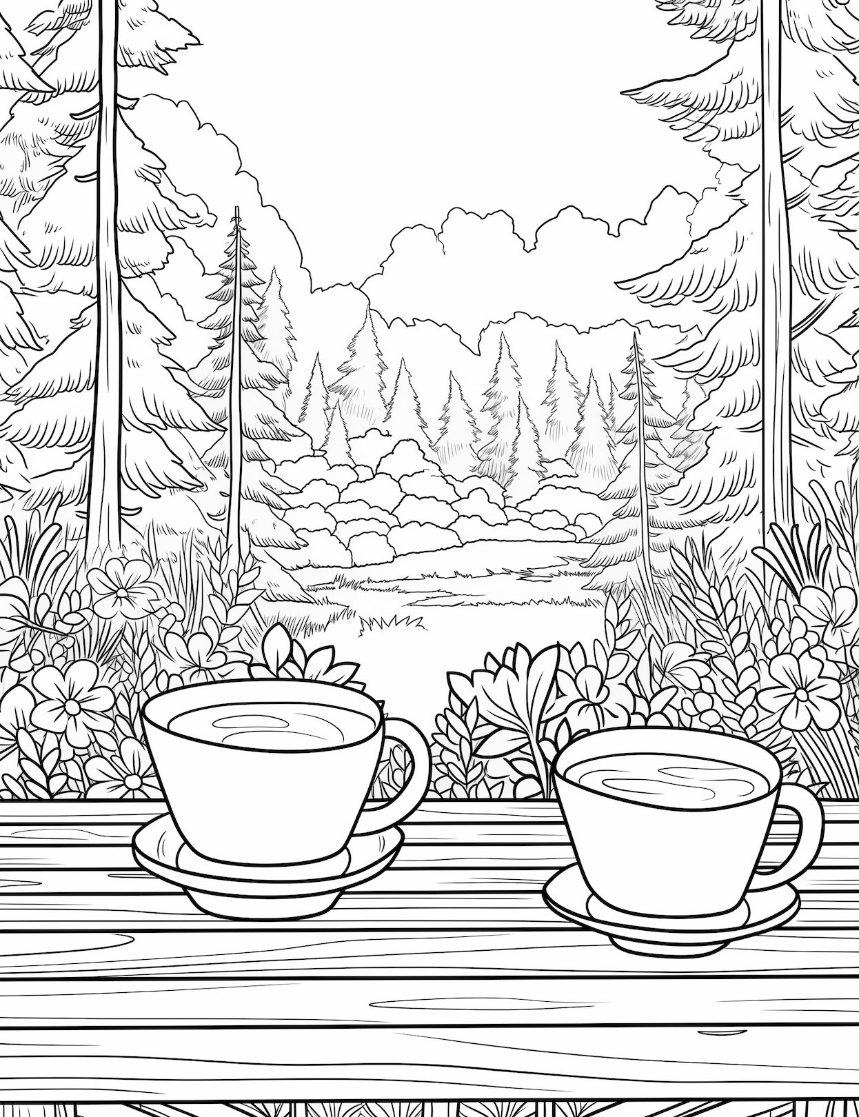 47 Breathtaking Nature Coloring Pages - Our Mindful Life regarding Free Printable Nature Coloring Pages For Adults