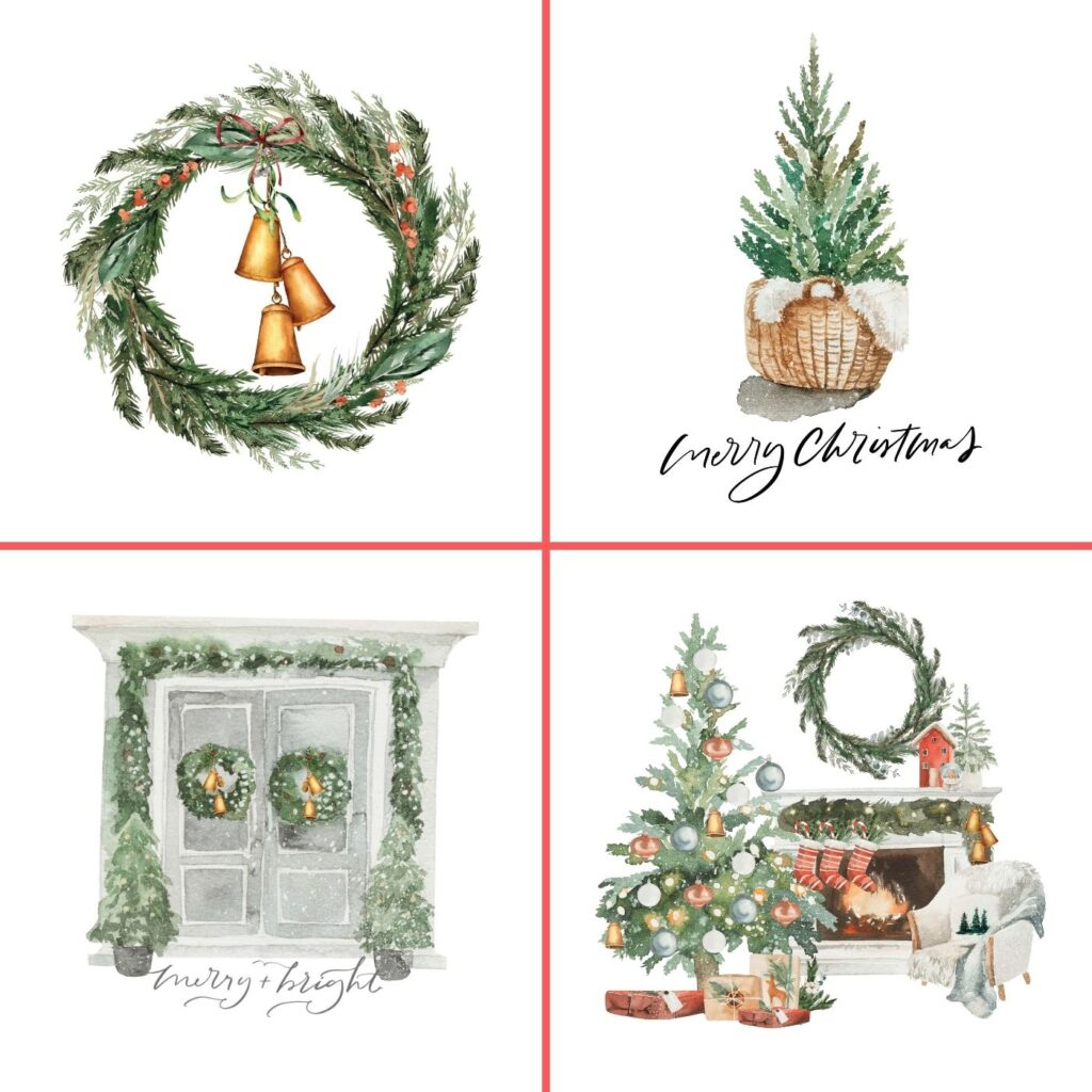 50 Festive Free Christmas Printables For Your Home regarding Free Christmas Printables