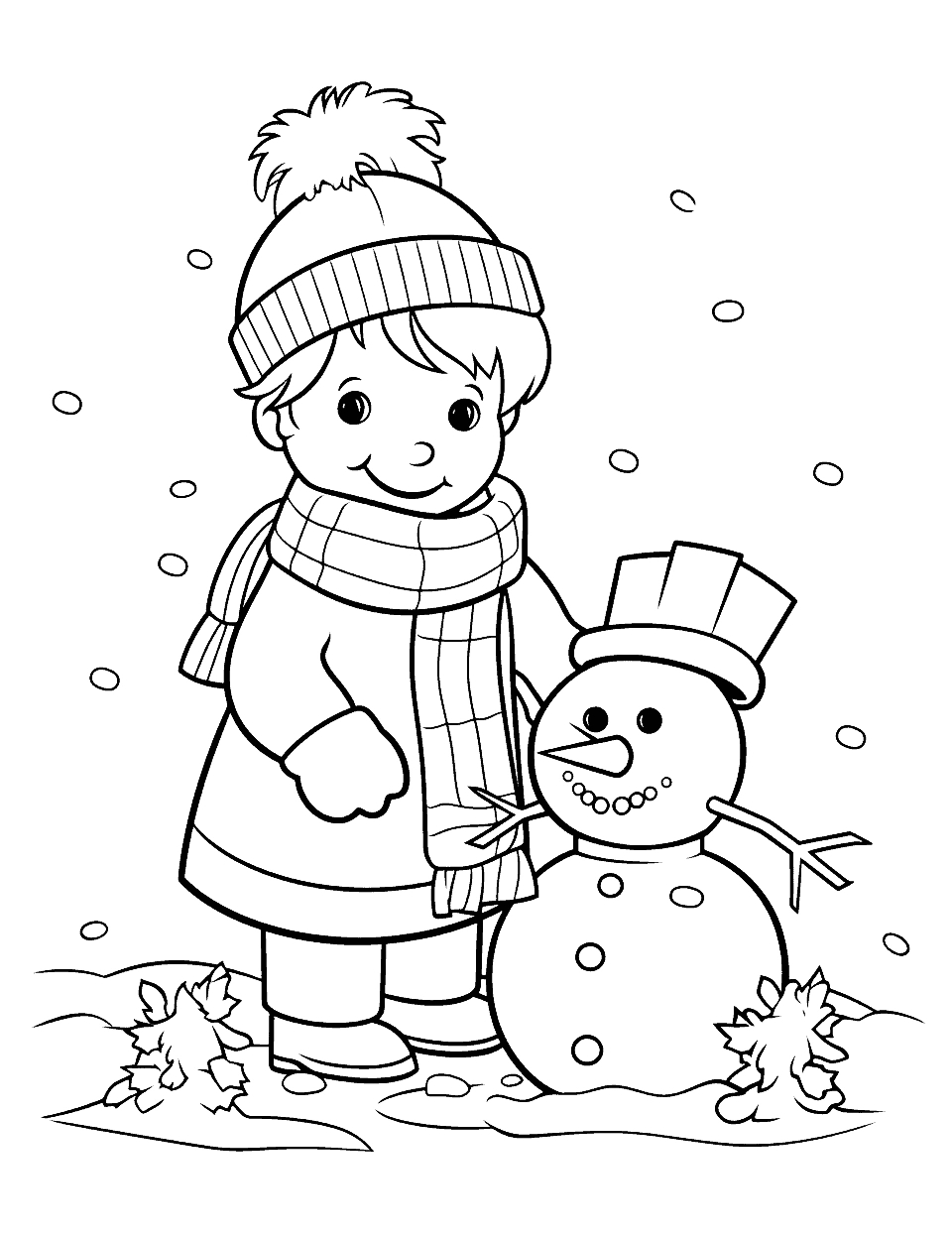 50 Winter Coloring Pages: Free Printable Sheets regarding Free Printable Winter Coloring Pages