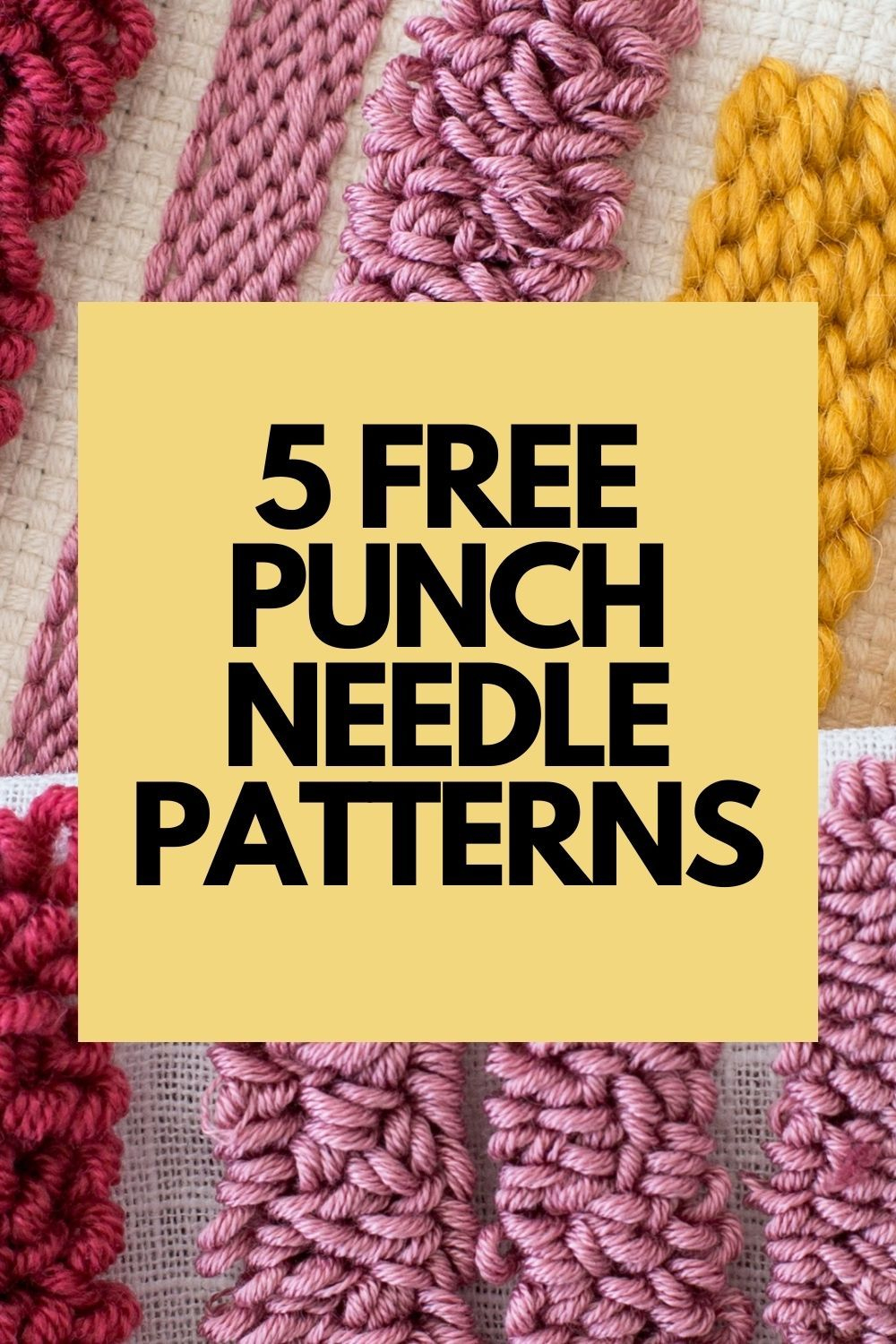 6 Free Printable Punch Needle Patterns | Punch Needle Patterns inside Free Printable Punch Needle Patterns