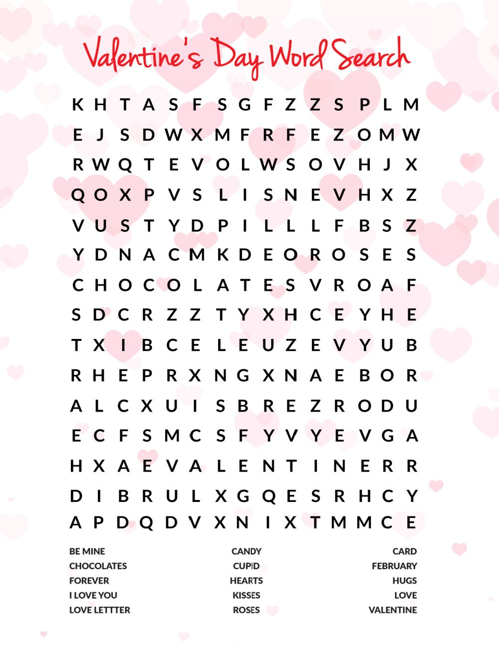 6 Printable Valentines Games For Kids - Freebie Finding Mom for Free Printable Valentine Game