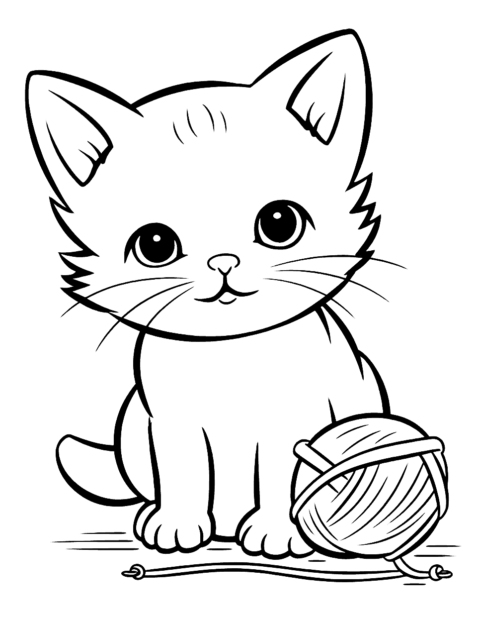 75 Cat Coloring Pages: Free Printable Sheets with regard to Cat Coloring Pages Free Printable