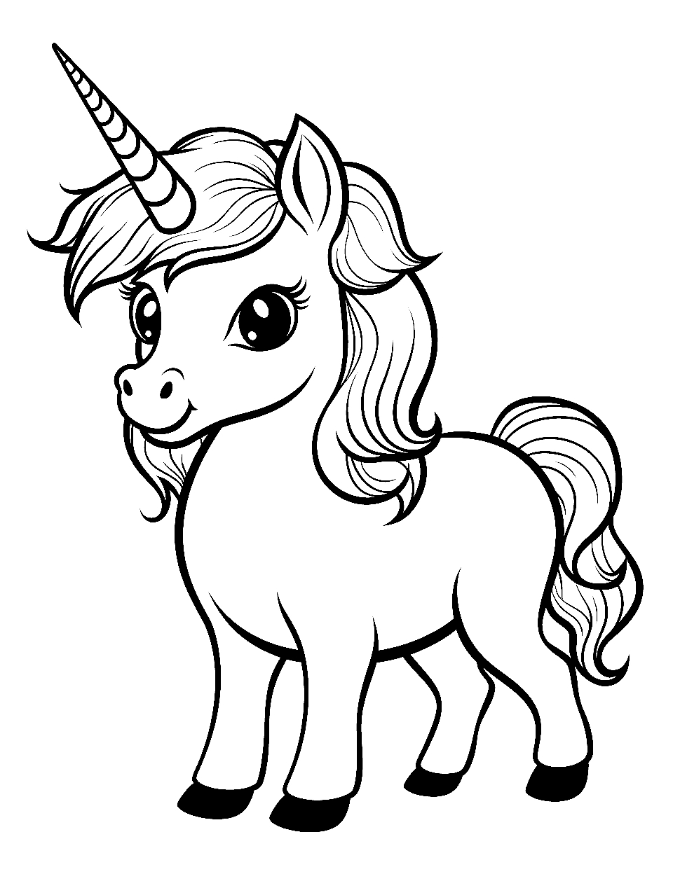 75 Unicorn Coloring Pages: Free Printable Sheets inside Free Printable Unicorn Coloring Pages