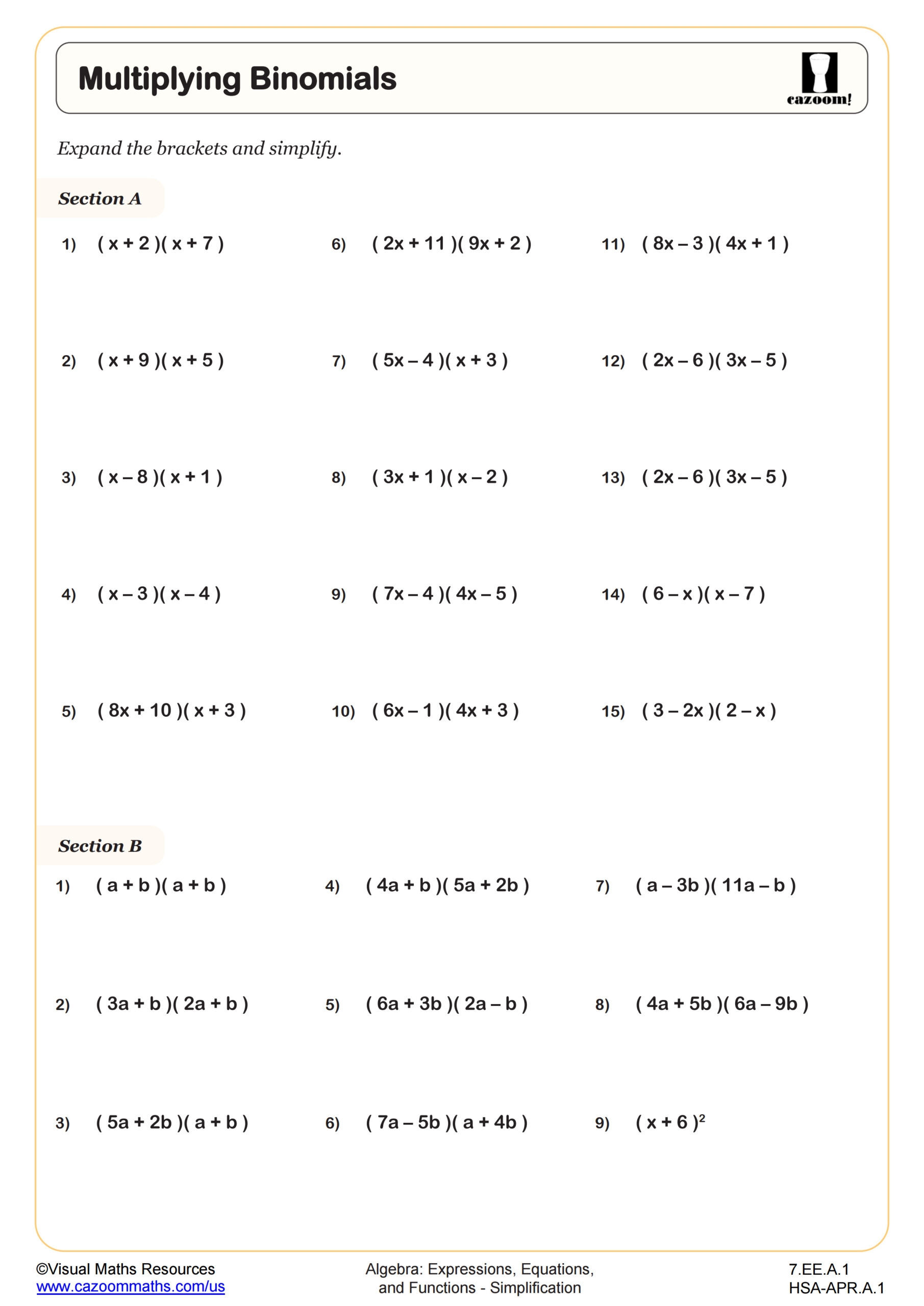 7Th Grade Math Worksheets Pdf | Printable Worksheets with Free Printable 7Th Grade Math Worksheets