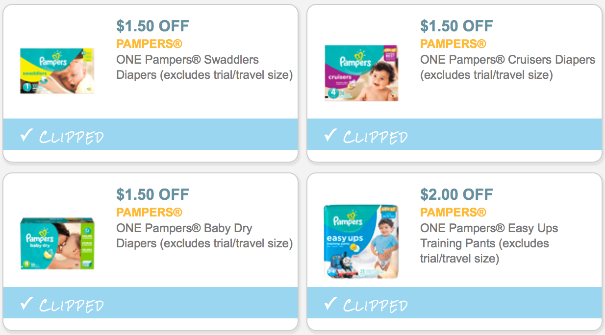 $8 In New Pampers Diapers Coupons = Only $5 Per Jumbo Pack At Cvs intended for Free Printable Pampers Swaddlers Coupons