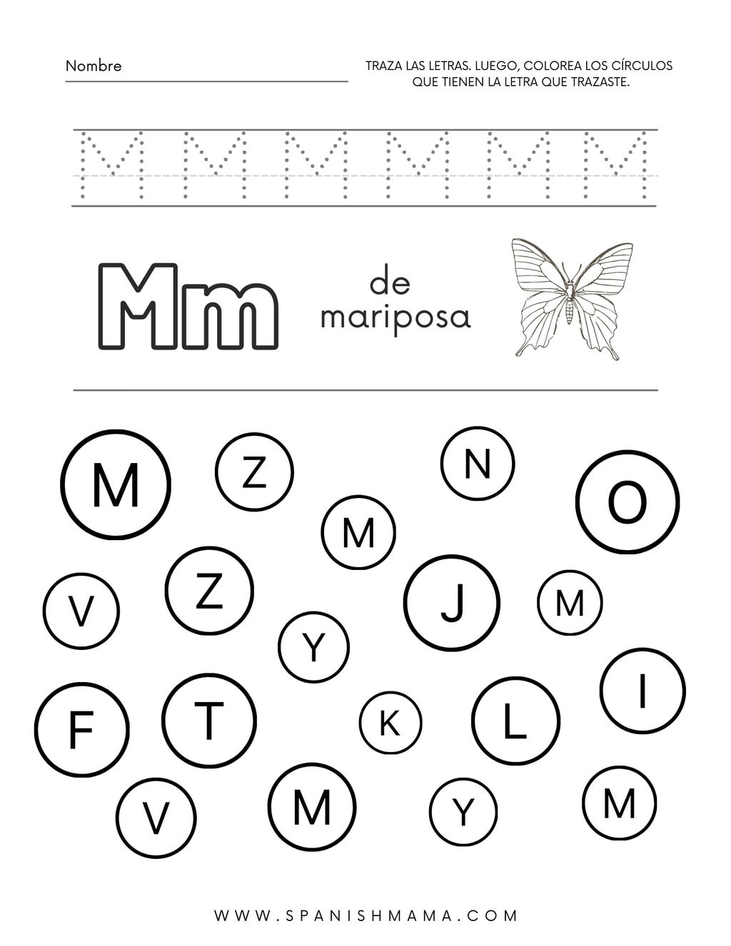 A Guide To The Alphabet In Spanish With Free Printables inside Free Printable Spanish Alphabet Worksheets