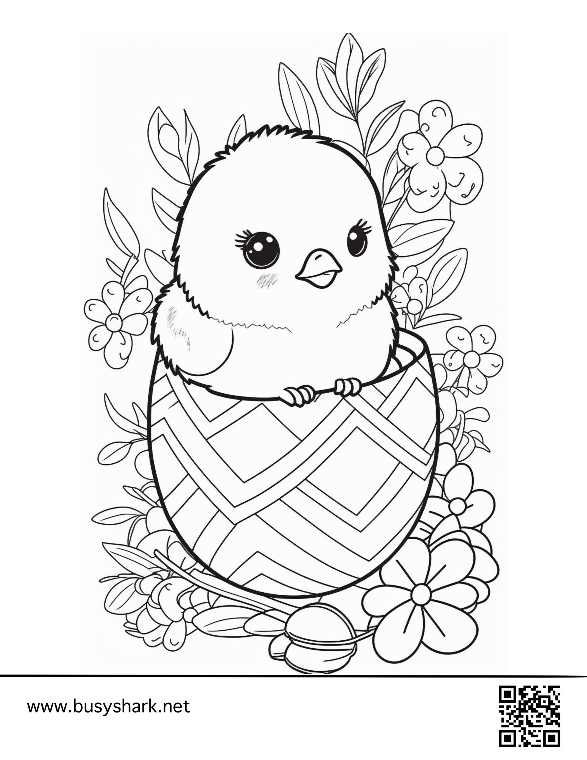 Adorable Easter Chick Coloring Pages intended for Free Printable Easter Baby Chick Coloring Pages