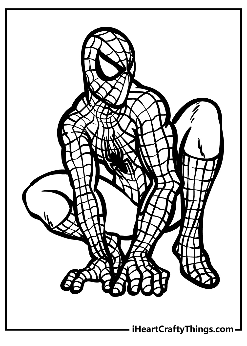 All New Spiderman Coloring Pages 2024 (100% Free Printables) intended for Free Printable Spiderman Pictures