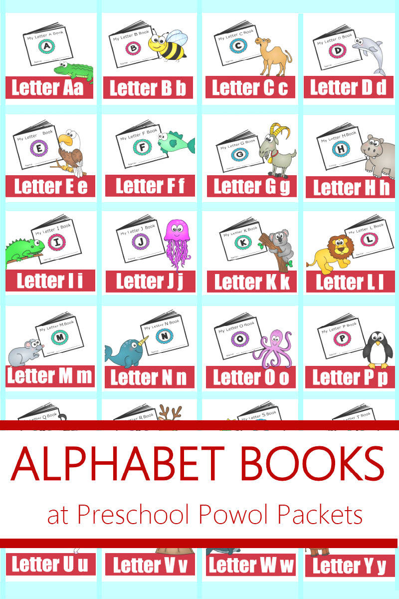 Alphabet! Free Printable Mini Books | Preschool Powol Packets regarding Free Printable Abc Mini Books