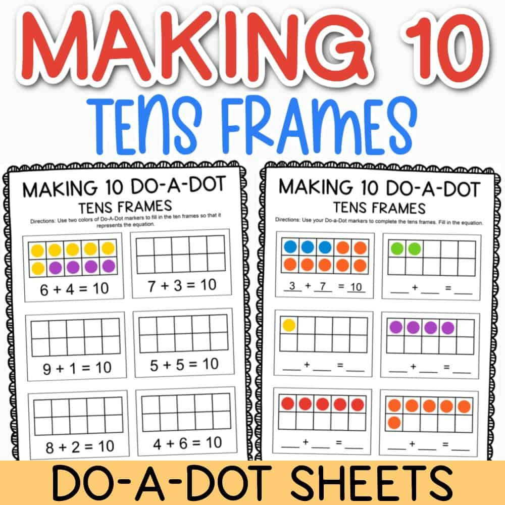 Base Tens Blocks | Free Printable Worksheet For 10 Frames intended for Free Printable Base Ten Block Worksheets