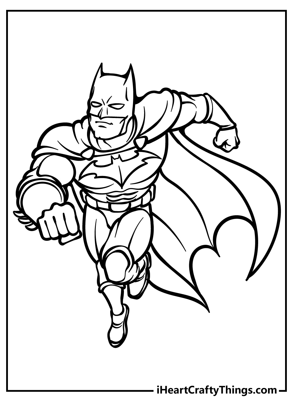 Batman Coloring Pages (100% Free Printables) for Free Printable Batman Coloring Pages