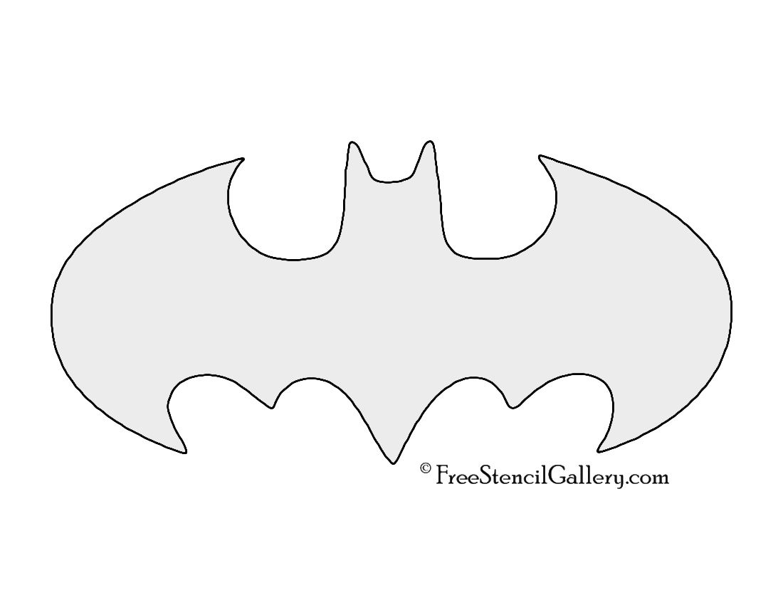 Batman Symbol Stencil | Batman Pumpkin Stencil, Batman Pumpkin throughout Superhero Pumpkin Stencils Free Printable