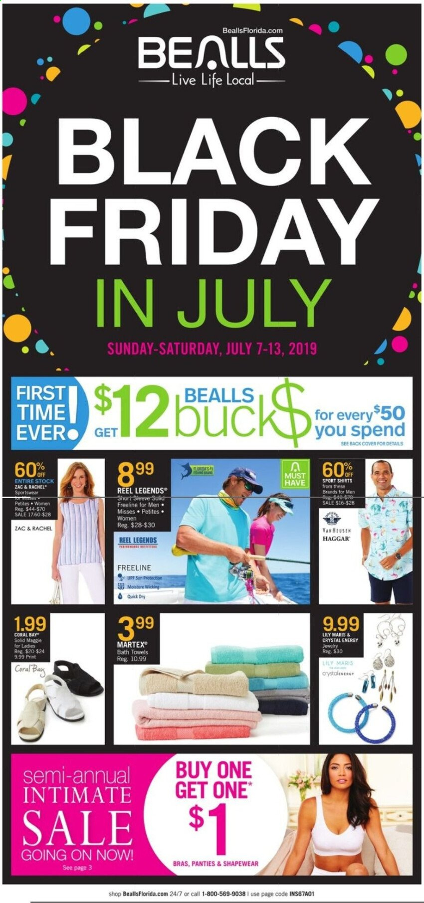 Bealls Florida Black Friday In July 2019 - Ad &amp;amp; Deals within Free Printable Bealls Florida Coupon